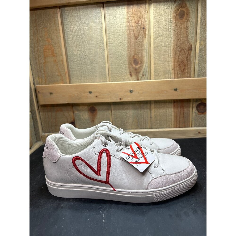 Skechers X James Goldcrown Womens Street Ride Sneakers NWT Size 11 White